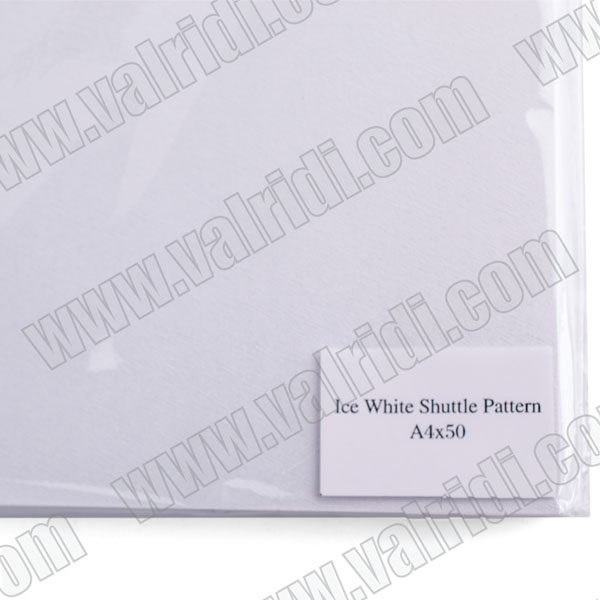 Ice White Shuttle Pattern