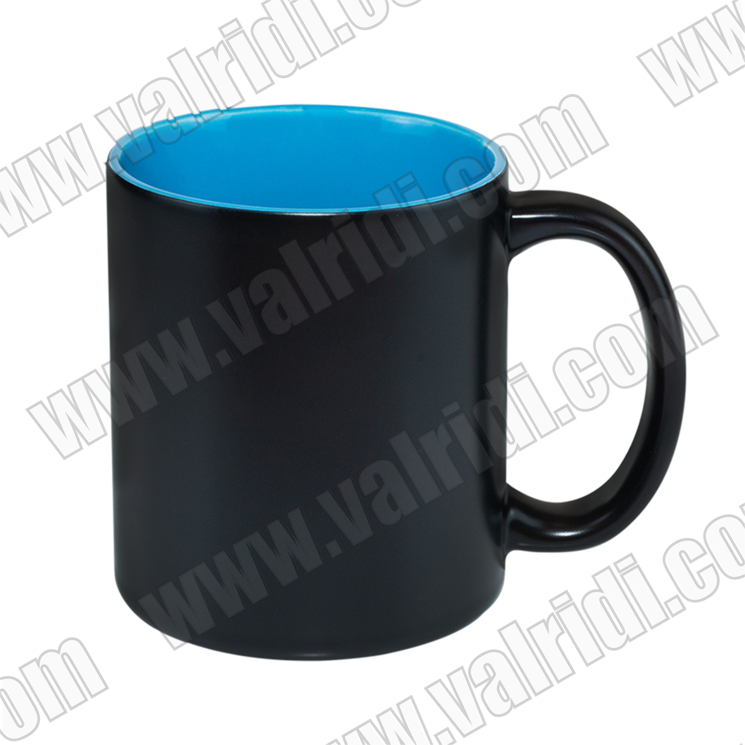 Матовая, голубая внутри 11oz