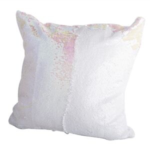 Наволочка с пайетками 40х40см хамелеон