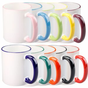 Цветной обод и ручка 11 oz