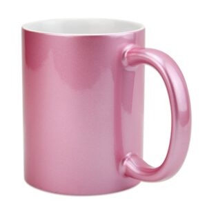 Чашка перламутровая «Розовая» 11oz